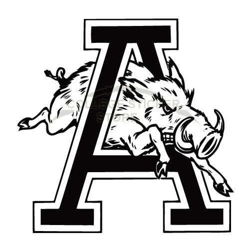 Customs Arkansas Razorbacks 1994 Pres Alternate Iron-on Transfers (Wall Stickers)NO.3735
